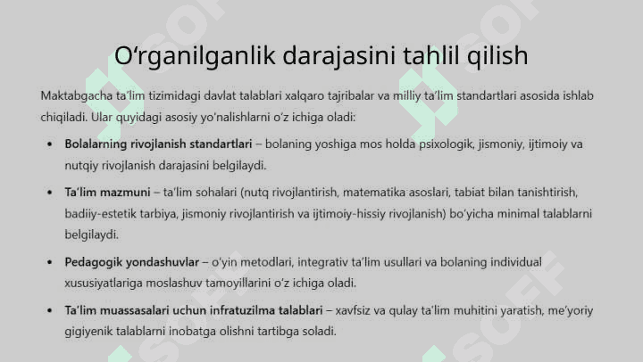 Davlat talablari tuzilmasi 3