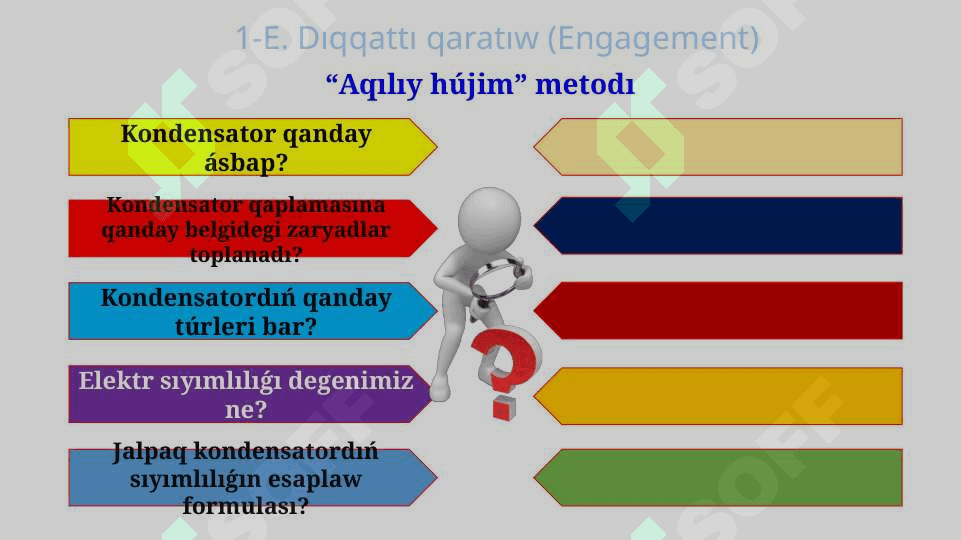 Kondensatorlardı parallel hám izbe-iz jalǵaw_5E 3