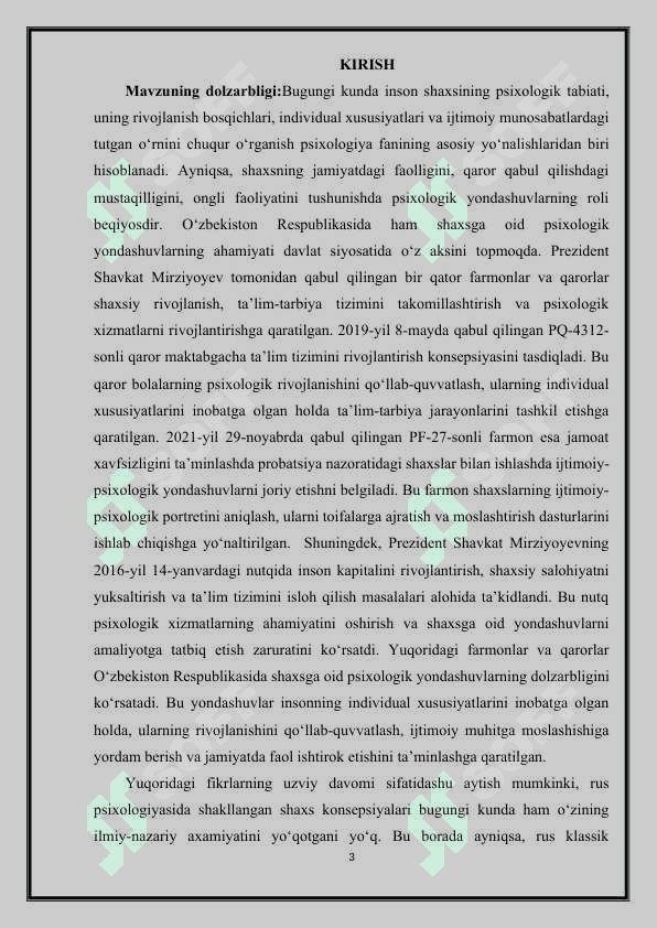 RUS PSIXOLOGIYASIDA SHAXSGA DOIR YONDASHUVLAR 3