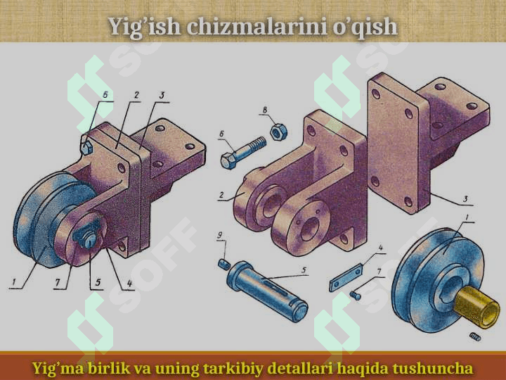 Yig‘ish chizmalari 3