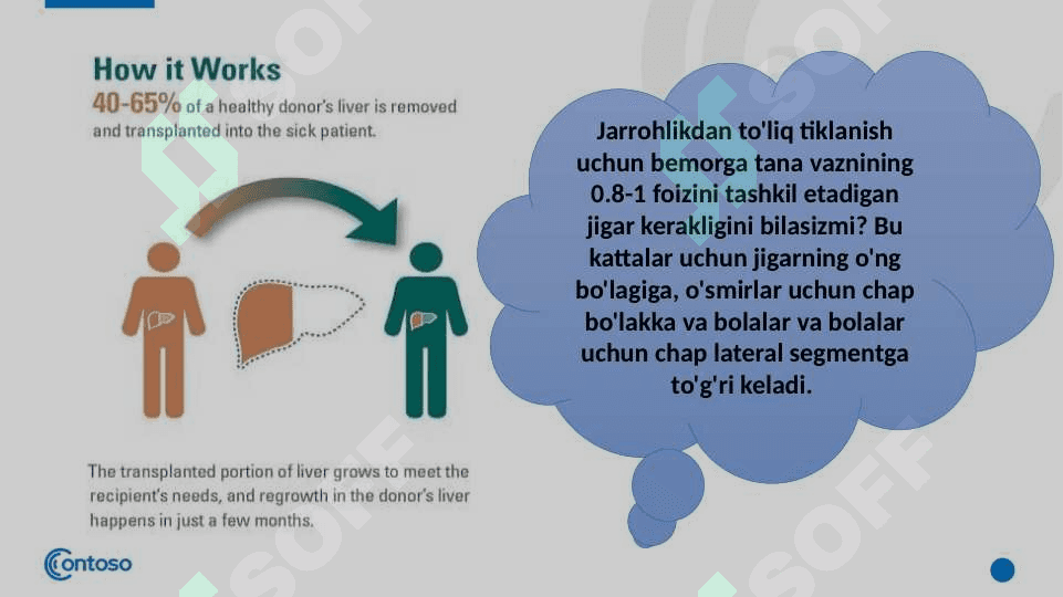 Jigar transplantatsiyasi. 5