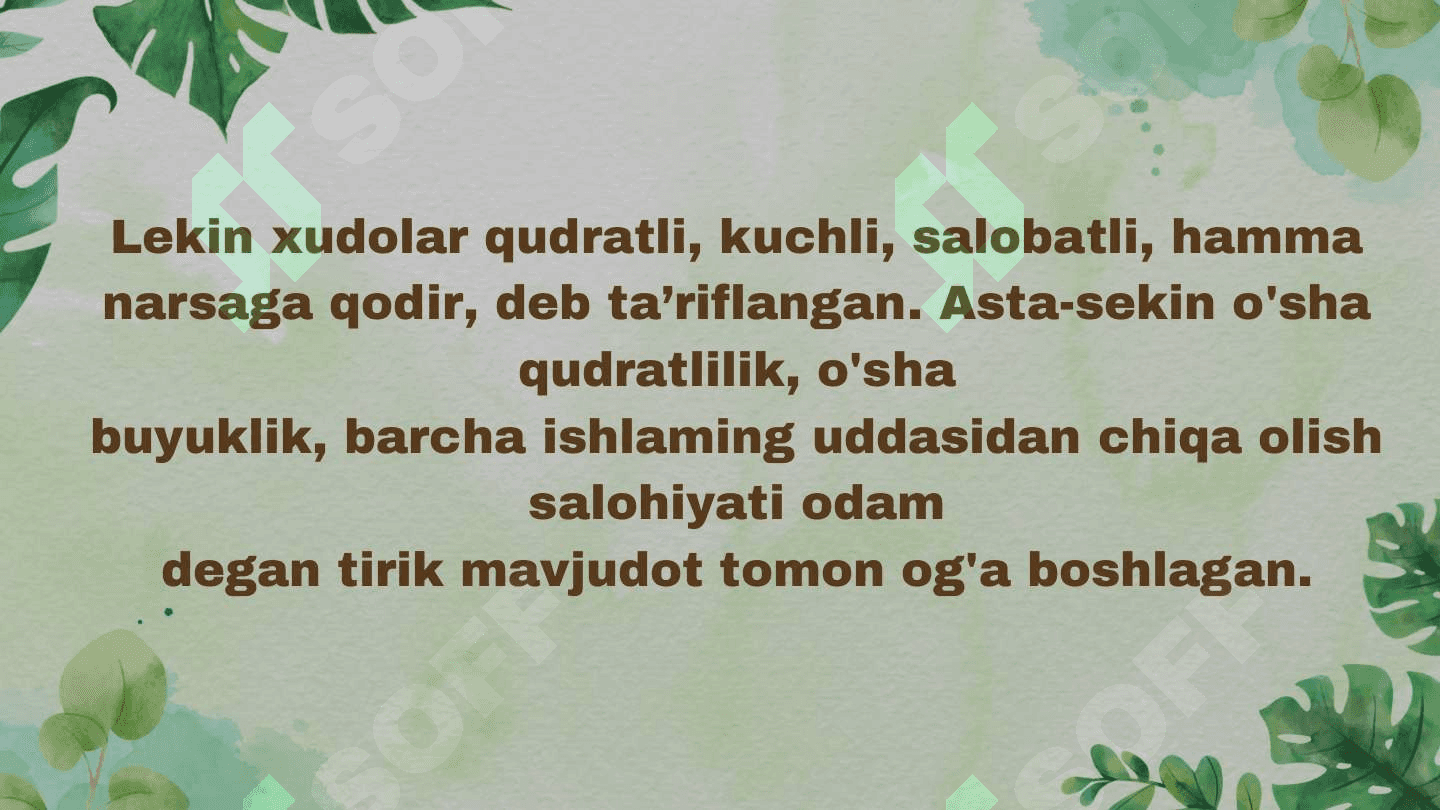 Inson falsafasi 4