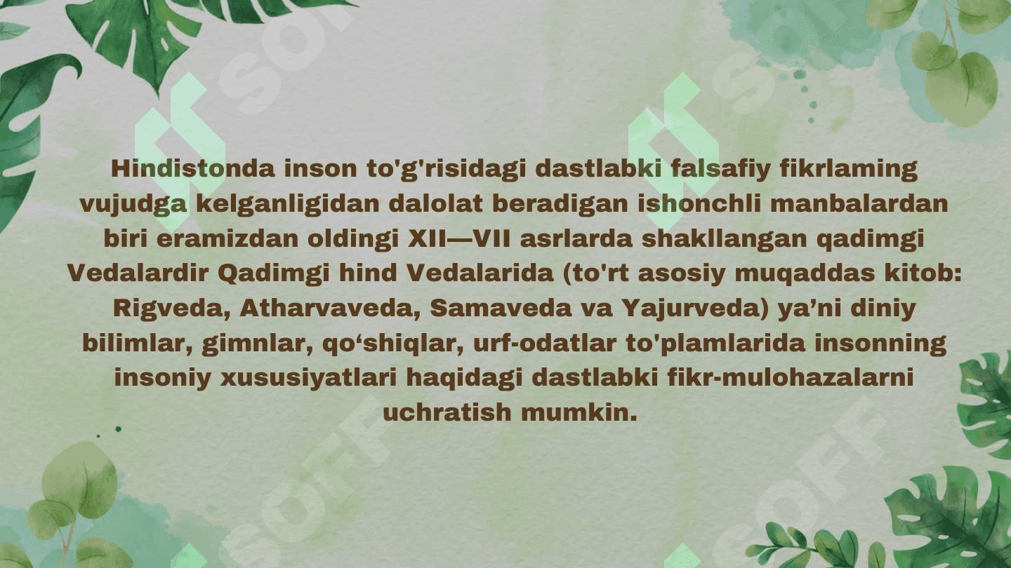Inson falsafasi 6