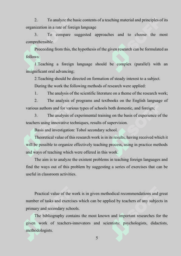 ENLARGING FUNCTION OF FOREIGN LANGUAGE TEACHING AND APPLYING IT INTO PRACTICE 5