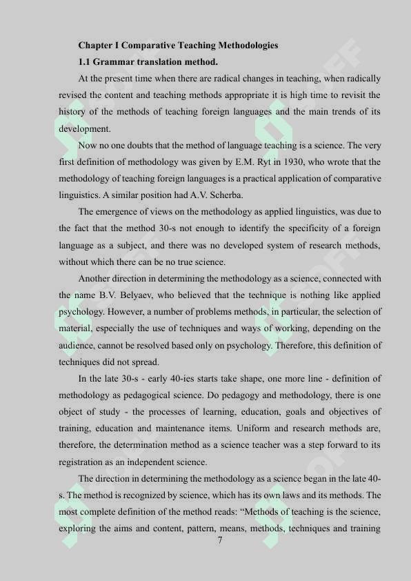 ENLARGING FUNCTION OF FOREIGN LANGUAGE TEACHING AND APPLYING IT INTO PRACTICE 7