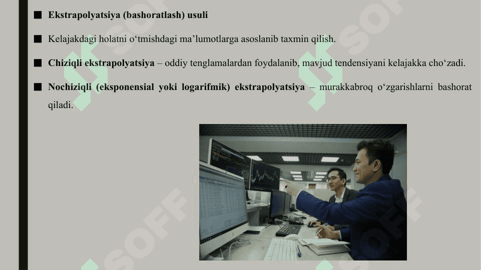 Uzoq muddatli rivonlanish tendensiyalarini aniqlash usullari 4