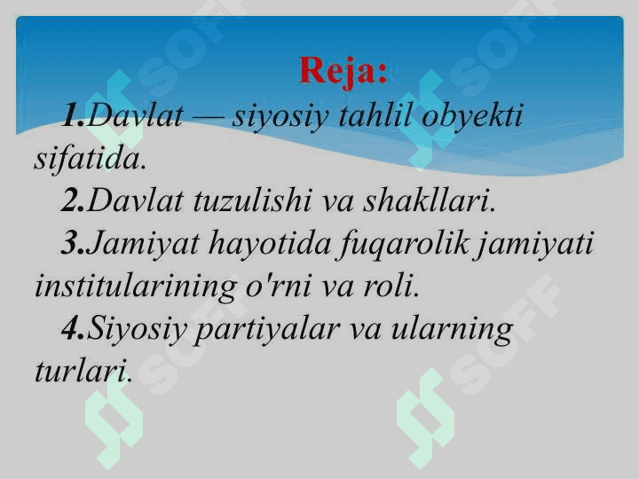 Davlat boshqaruvi va fuqarolik jamiyati 2