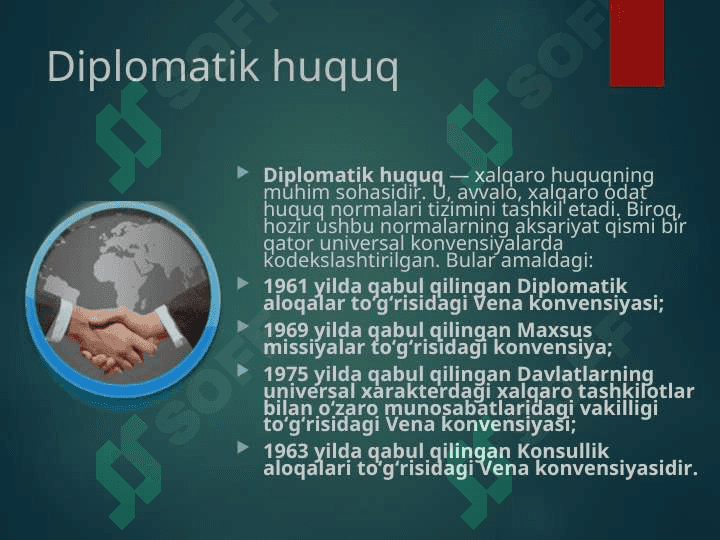 DIPLOMATIK HUQUQ 4