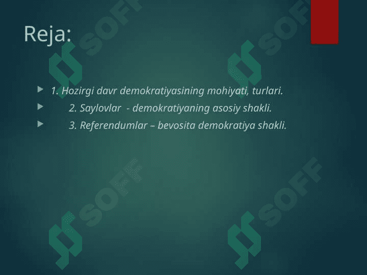Hozirgi davr demokratiyasi 3