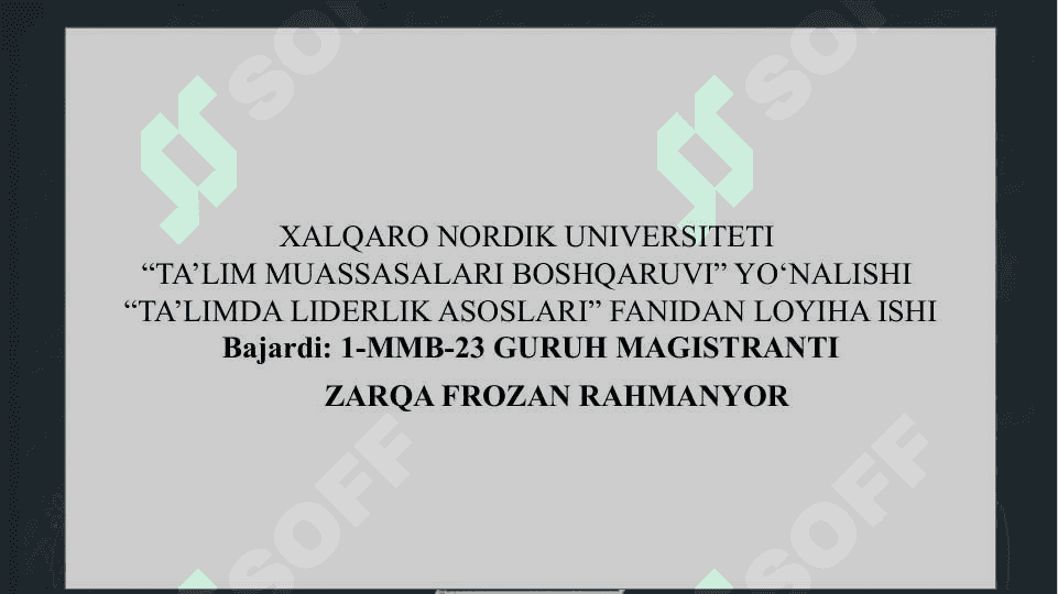 Kadrlar boshqaruvi va rag‘batlantirish mexanizmlarini takomillashtirish yo‘llar 2