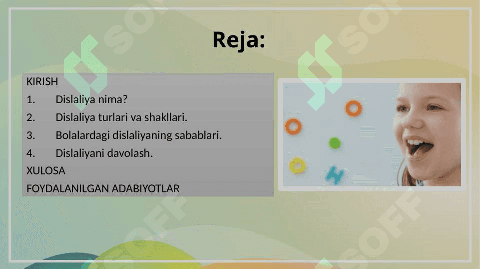 DISLALIYANI BARTARAF ETISHDA LOGOPEDIK TA'SIR METODIKASI 2