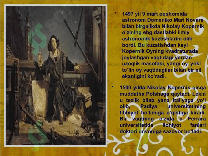Nikolay  Kopernik haqida 4