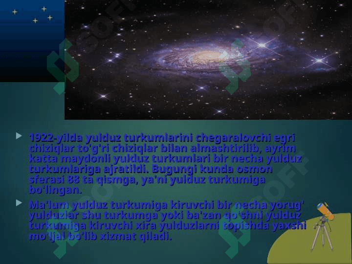 Yulduzlar  haqida 6