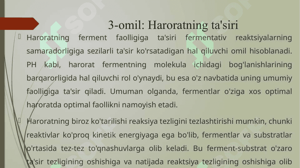 Fermentlar faolligi 8