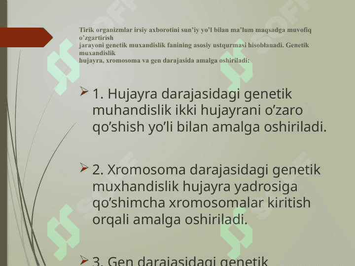 Gen muhandisligi 7