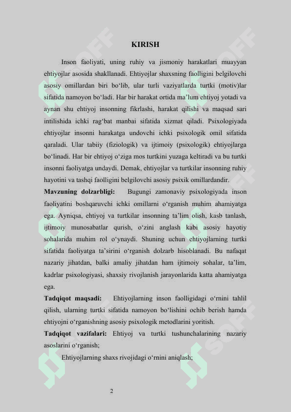 Kurs ishi 4