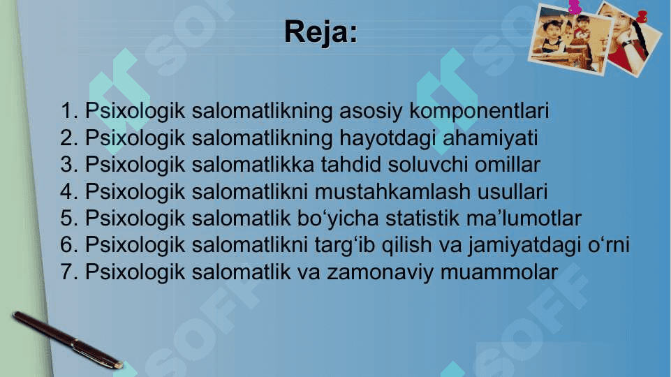 Psixologik salomatlik 2
