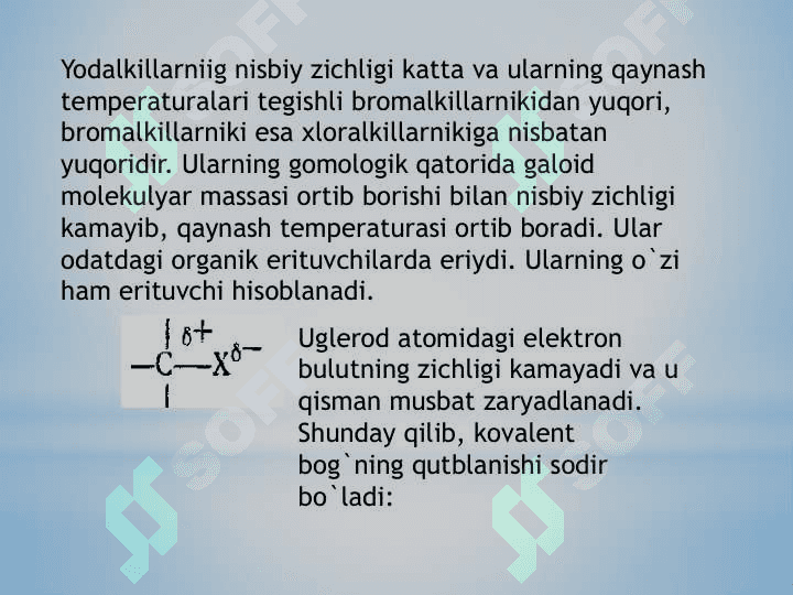 Alkanlarning galogenli birikmalari 7