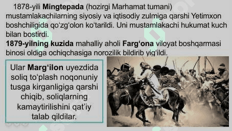 XIX asr oxiridagi Turkistonda xalq ozodlik harakatlari.pptx 6