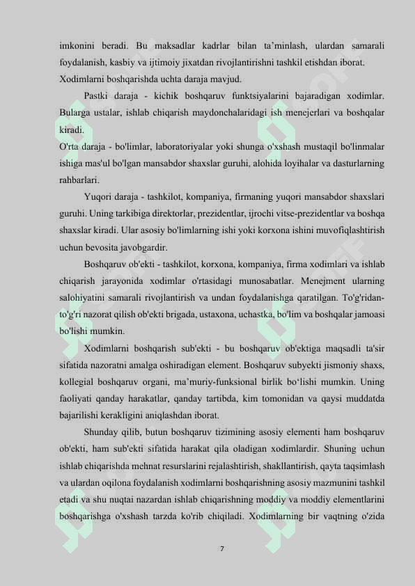 Tashkilot xodimlarini boshqarish.docx kurs ishi 7