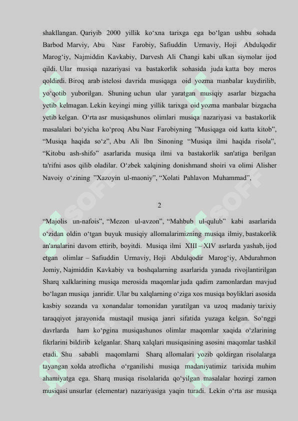 Sharq allomalarining musiqiy-nazariy qarashlari 3