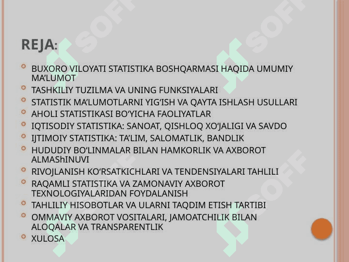 BUXORO VILOYATI STATISTIKA BOSHQARMASI HAQIDA  HISOBOT.pptx 2