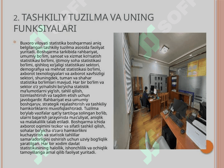 BUXORO VILOYATI STATISTIKA BOSHQARMASI HAQIDA  HISOBOT.pptx 4