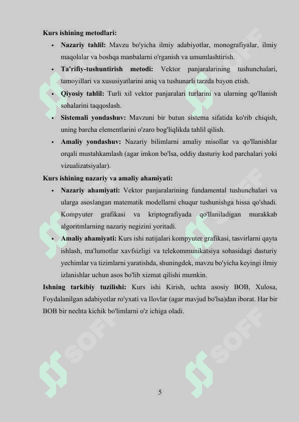 Vektor panjaralari 3