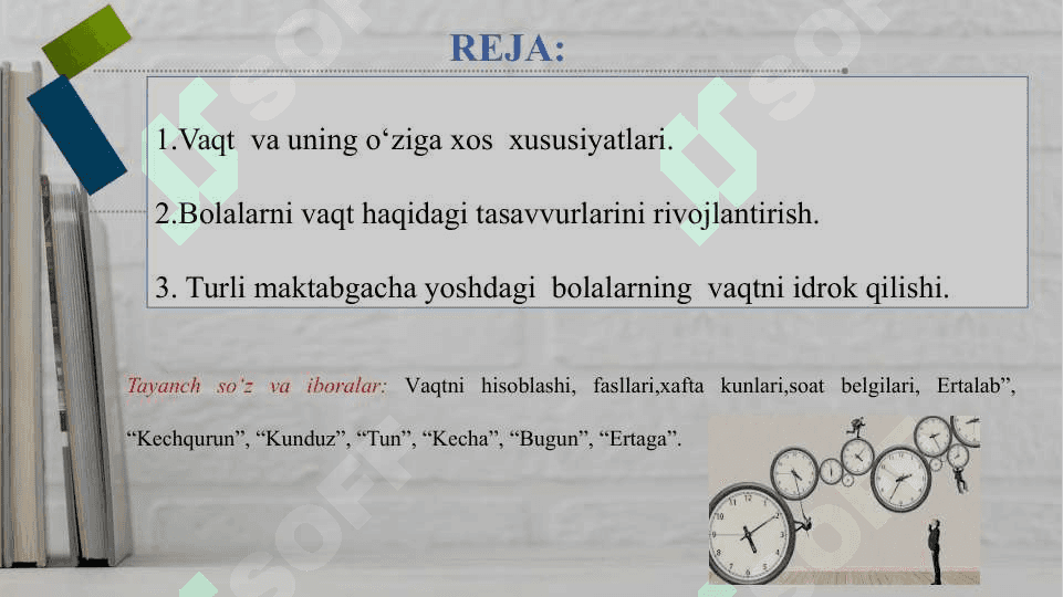 Vaqt haqida tushuncha 2