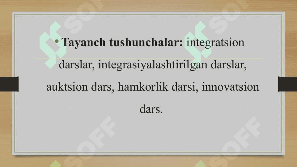 Boshlang‘ich sinf darslarini integratsiyalash 3