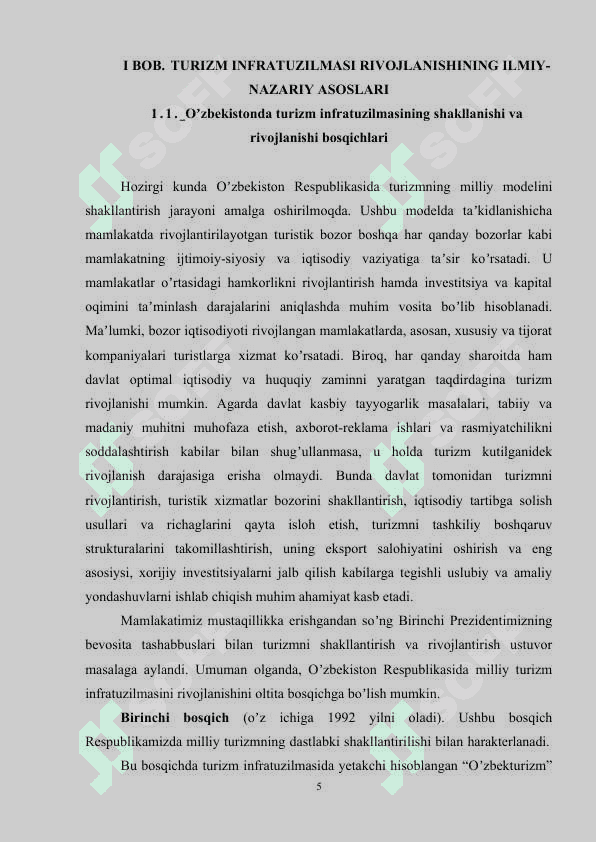 O'zbekiston turizm infratuzilmasi 5