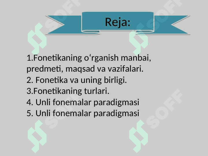Hozirgi o‘zbek tilining fonetik sathi 2