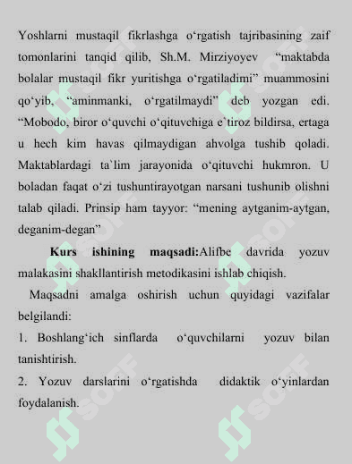 Alifbe davrida yozuv ko'nikmalari shakllantirish 5
