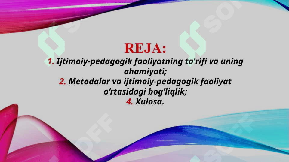 Ijtimoiy pedagogik faoliyat metodlari (TAQDIMOT) 2