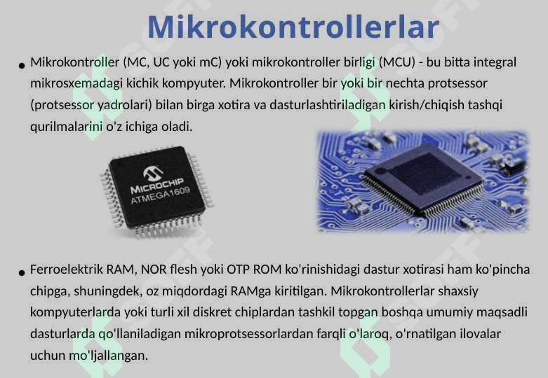 AVR micro kontrollerlar 3