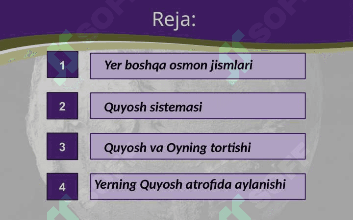 10.Yer yuzi tabiati rivojlanishining fazoviy omillari 2