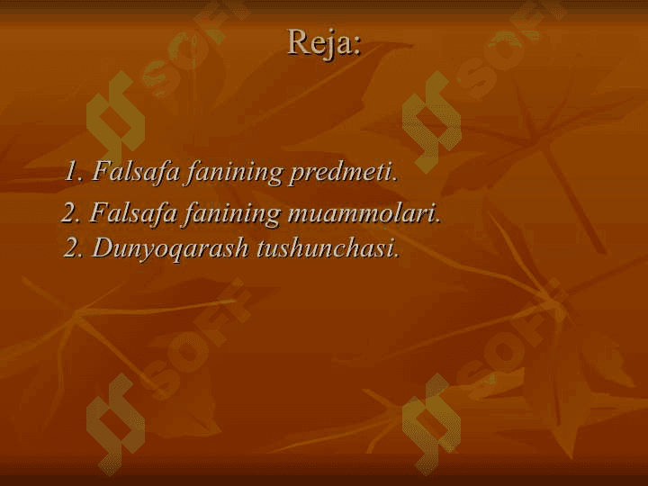 Fan falsafa va dinning o'zaro aloqadorligi 2