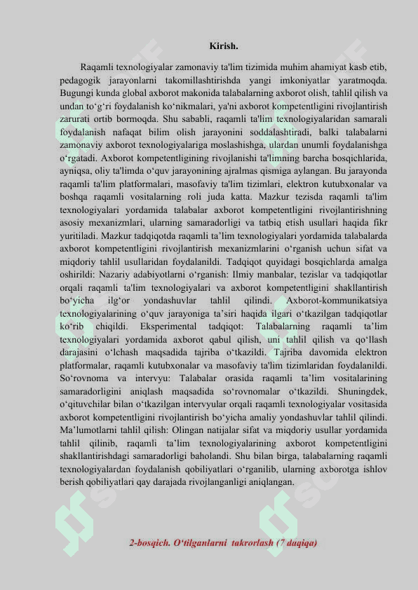 Raqamli ta’limning asosiy vositalari 4