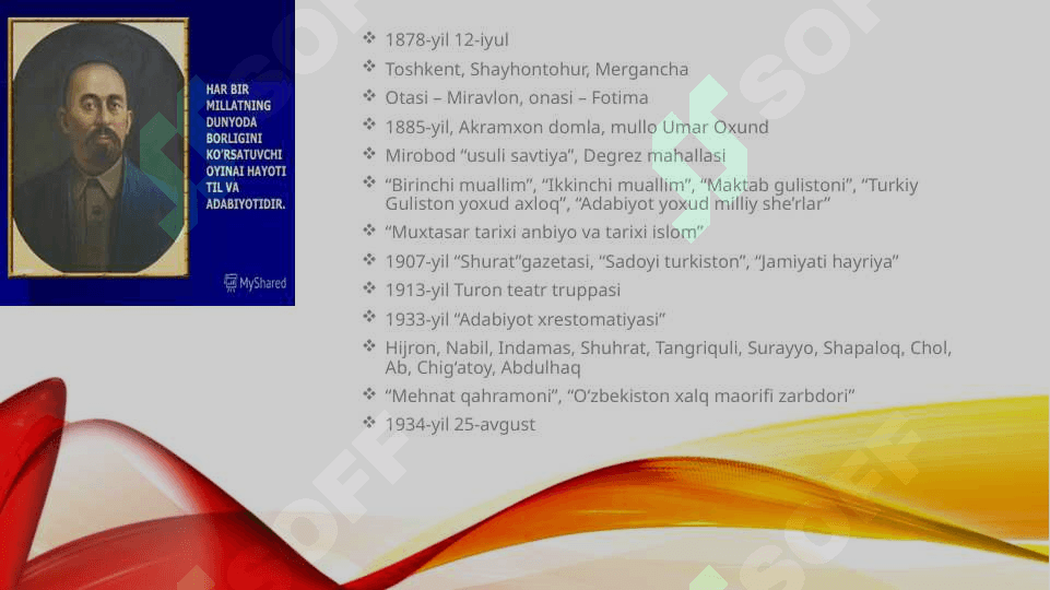 Abdulla Avloniy she’riyati 3