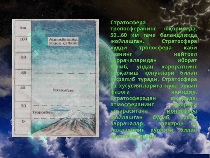 Atmosfera havosining ifloslanish manbalari 4