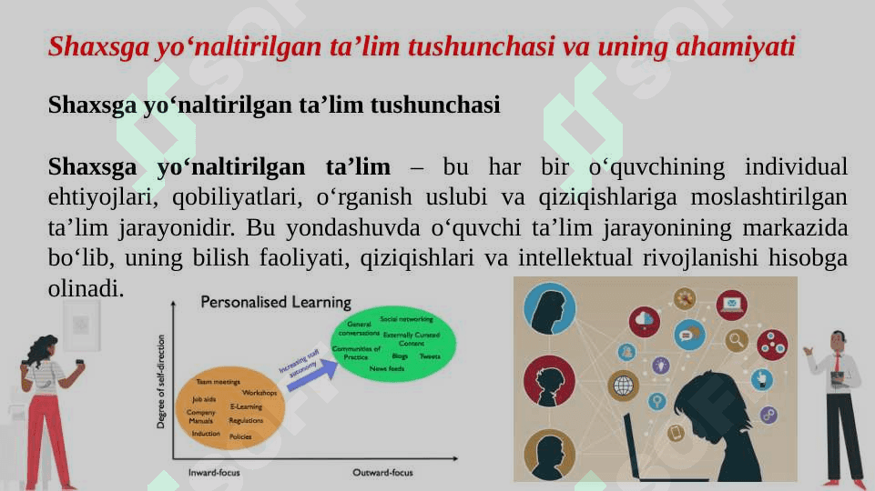 Shaxsga yo’naltirilgan ta’lim texnalogiyalari. 3