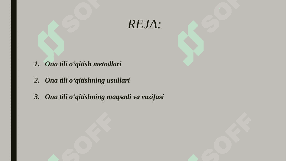 Ona tili o'qitish metodlari va usullari 2