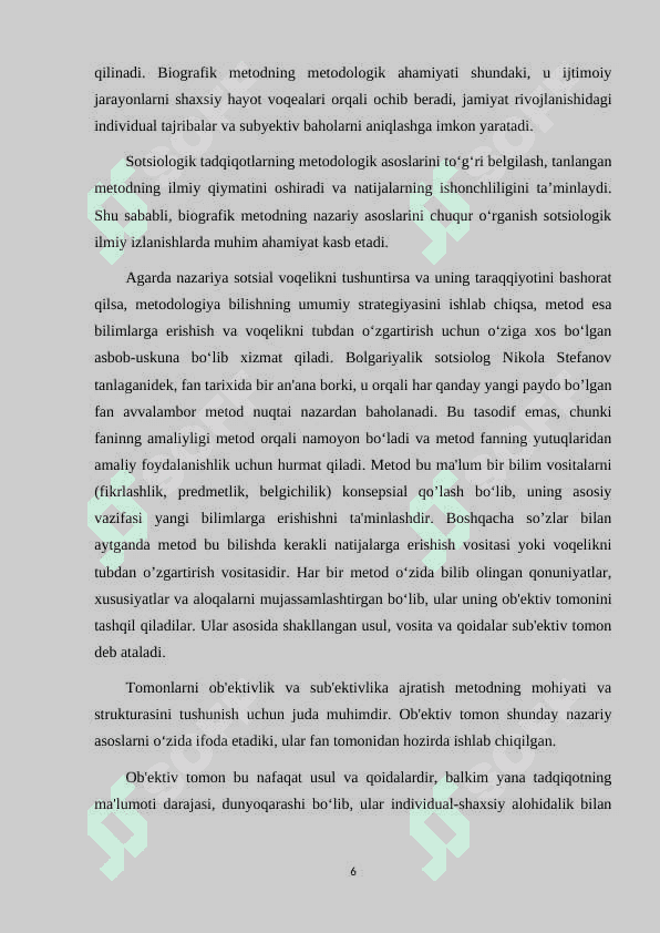 SOTSIOLOGIK TADQIQOTLARGA BIOGRAFIK METODLAR 6