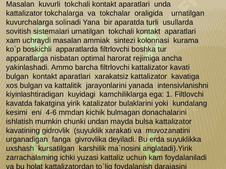 SANOAT REAKTORLARI 8