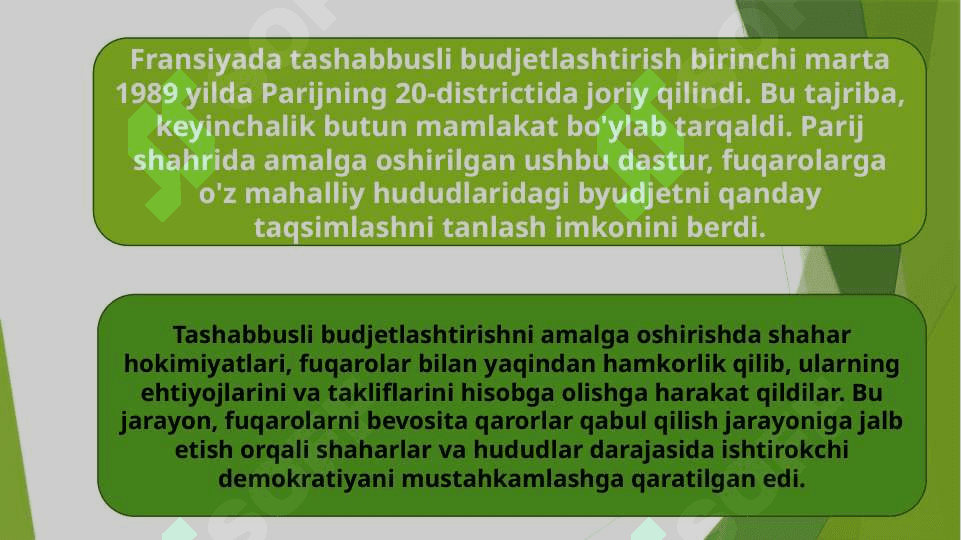 Tashabbusli budjetlashtirishning Fransiya tajribasi 4