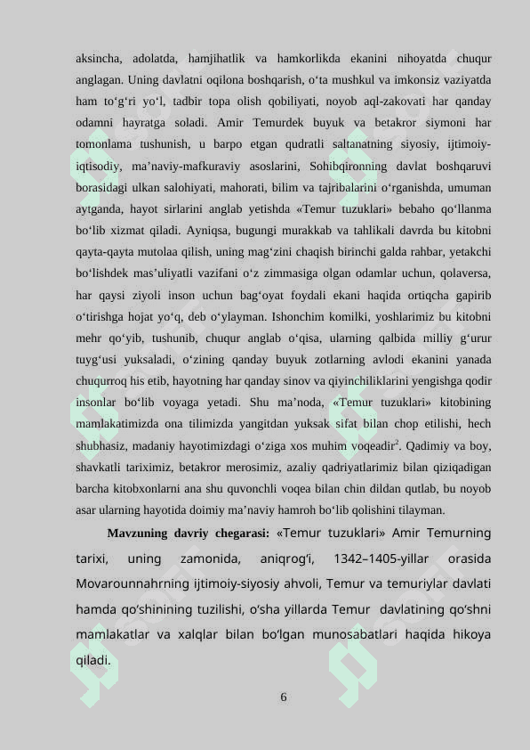 TEMUR TUZUKLARI TARIXIY HUJJAT 5