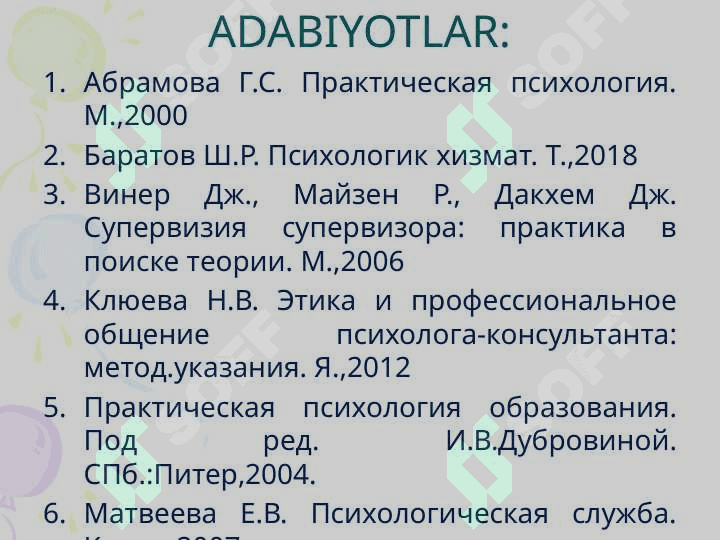 PSIXOLOGIK XIZMATNI TASHKIL ETISH TARIXI VA MUAMMOLARI 3