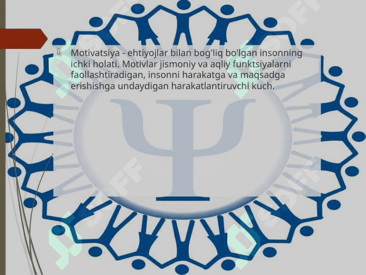 Ichki tashkiliy motivatsiyalar 2