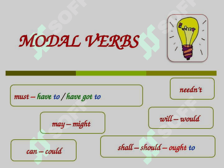 Modal verbs 2