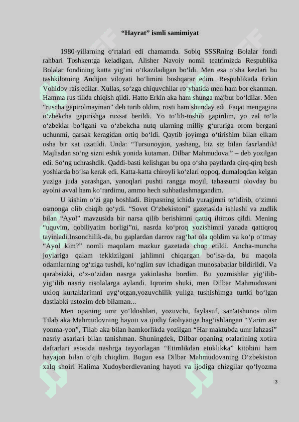 Halima Xudoyberdiyeva biografiyasi 3